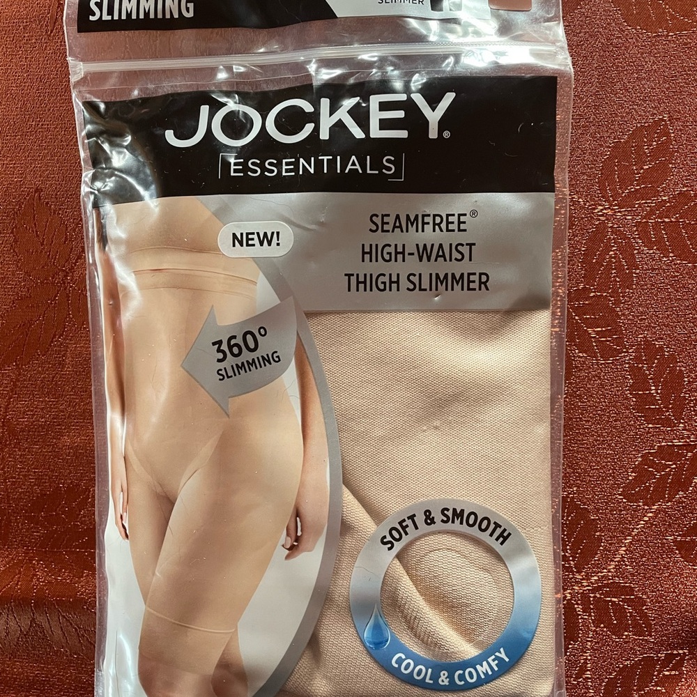 Jockey Seamfree High-Waist Thigh Slimmer - Beige Plus Size 3X New in Packaging - Picture 7 of 9